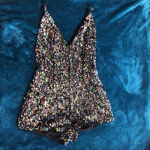 Glitter and Glam Romper